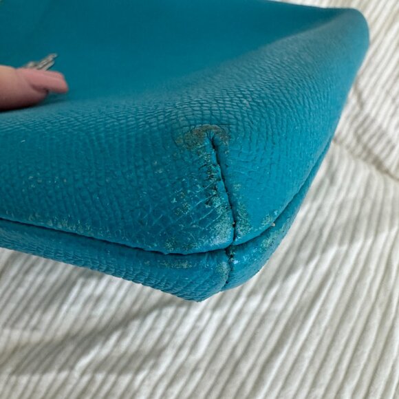 Coach Azur Cross Body Leather Top Zipper Crossbody Bag - Picture 2 of 7